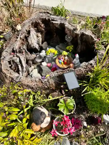 三輪神社の庭園