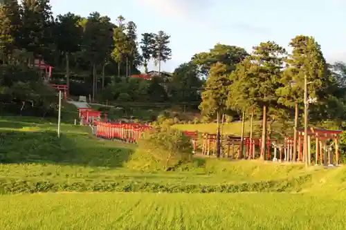 高屋敷稲荷神社の景色