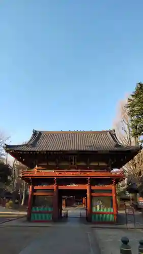 根津神社の山門・神門