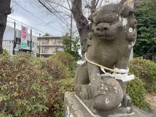 大沼神社の狛犬