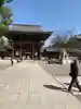 寒川神社の山門・神門
