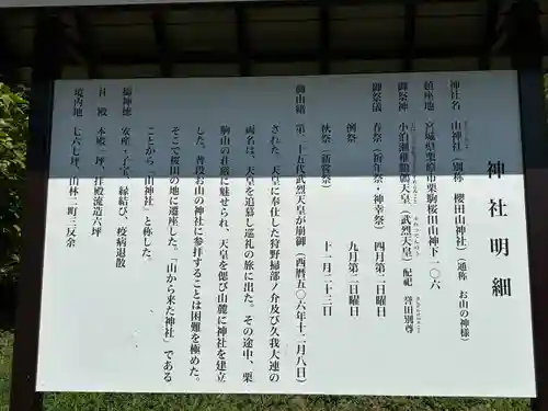 櫻田山神社(宮城県)