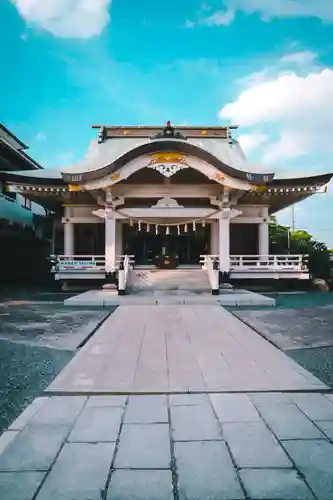 岡山神社の本殿・本堂