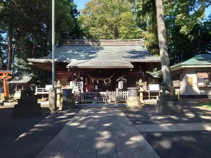 西堀氷川神社の本殿・本堂