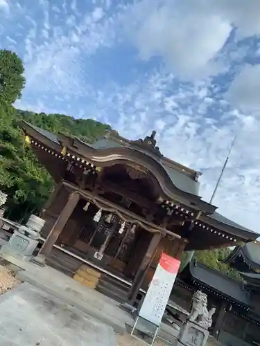 恒冨八幡宮の本殿・本堂