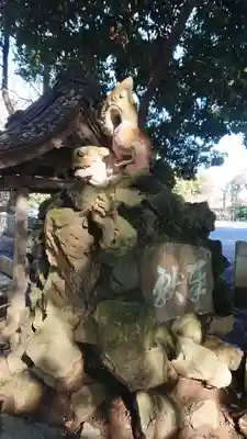 雀神社の狛犬