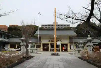 愛知縣護國神社の本殿・本堂