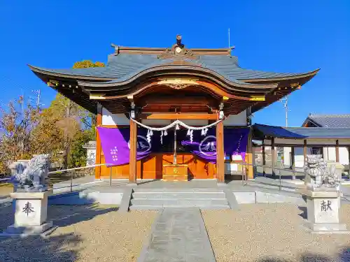 日置八幡宮の本殿・本堂