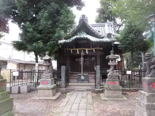 南品川諏訪神社の狛犬