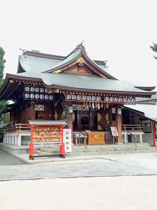 中野沼袋氷川神社の本殿・本堂