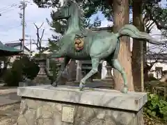 八幡神社の狛犬