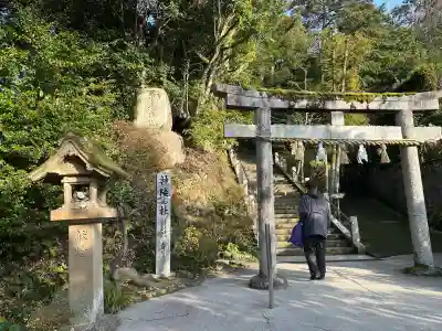 玉作湯神社の鳥居