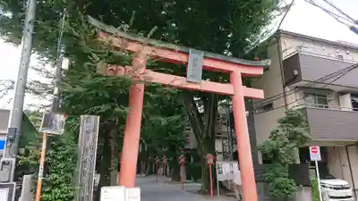 赤城神社の鳥居