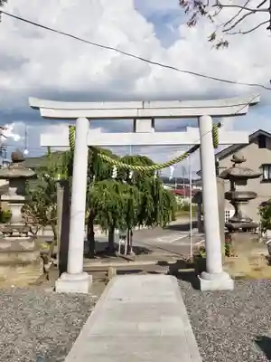 熊野福藏神社の鳥居
