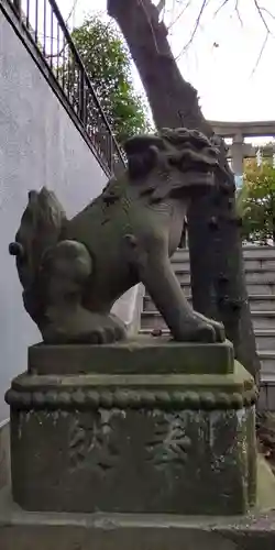 櫻田神社の狛犬