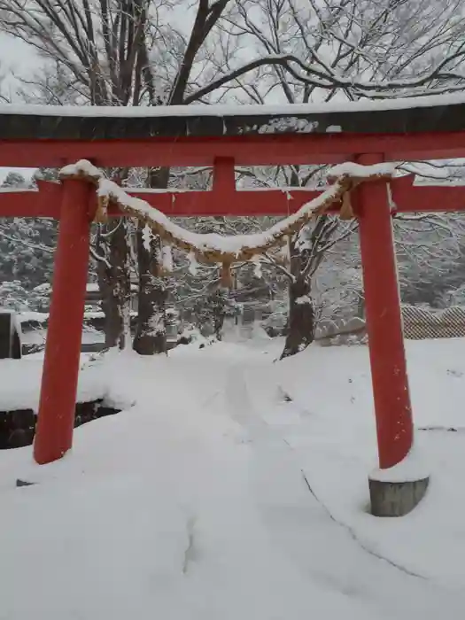 立木八幡神社の鳥居