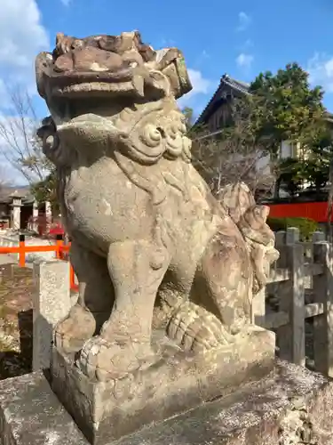 車折神社の狛犬