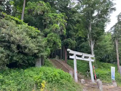 大宮温泉神社の鳥居