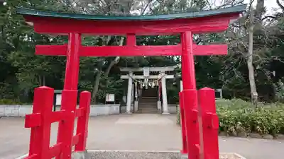 千束八幡神社の鳥居