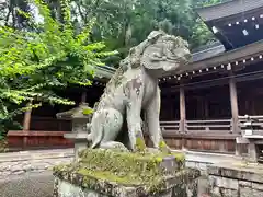 飛騨一宮水無神社の狛犬