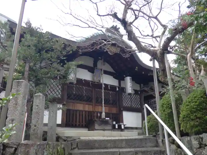 首途八幡宮の本殿・本堂