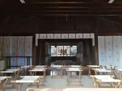 業葉神社の本殿・本堂