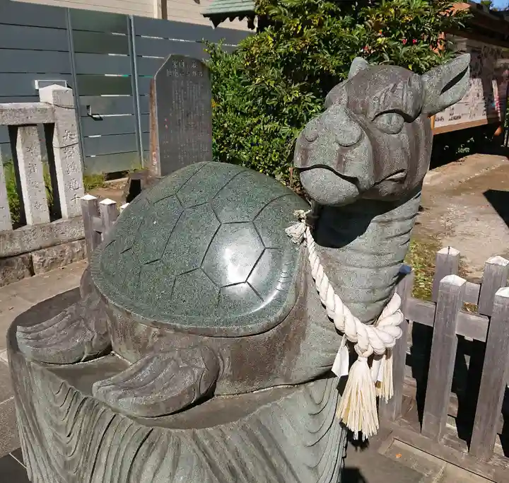 亀有香取神社の狛犬