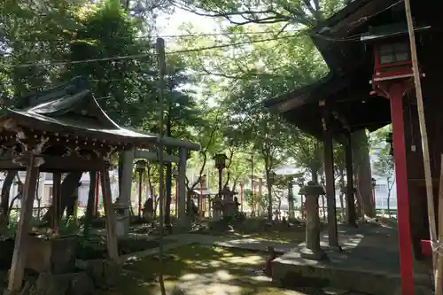 四本木稲荷神社の手水舎