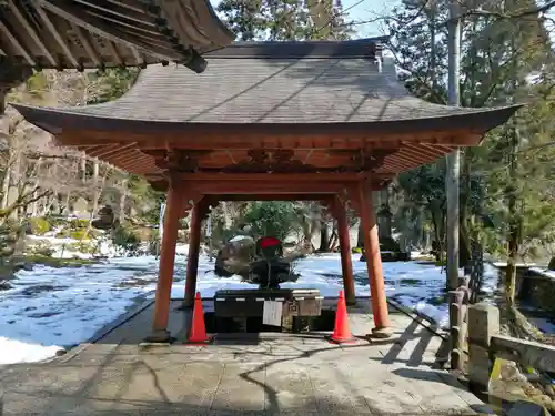 華厳寺の手水舎