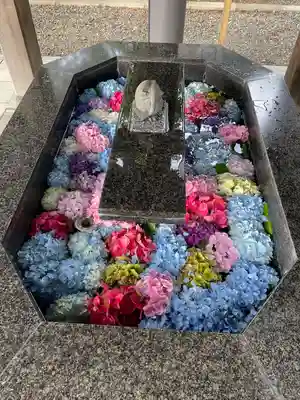 新琴似神社の手水舎