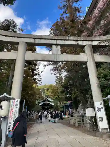 岡崎神社の鳥居