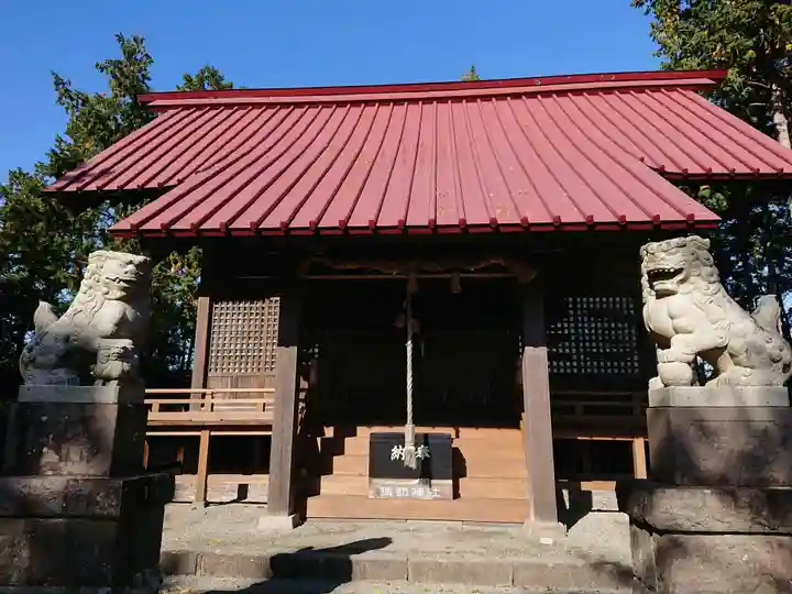 諏訪神社の本殿・本堂