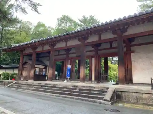 唐招提寺の山門・神門