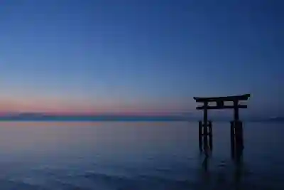 白鬚神社の鳥居