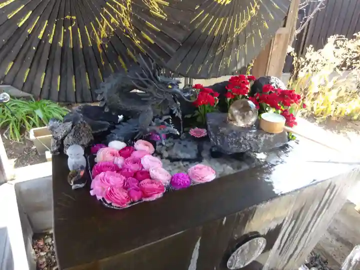 法輪寺の手水舎