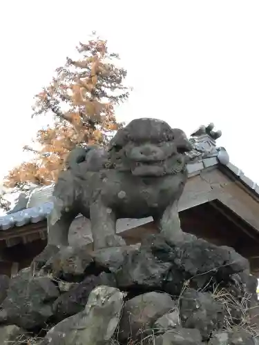 境香取神社の狛犬