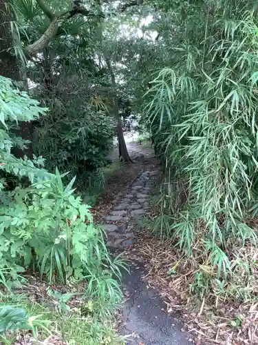 延命地蔵尊の自然