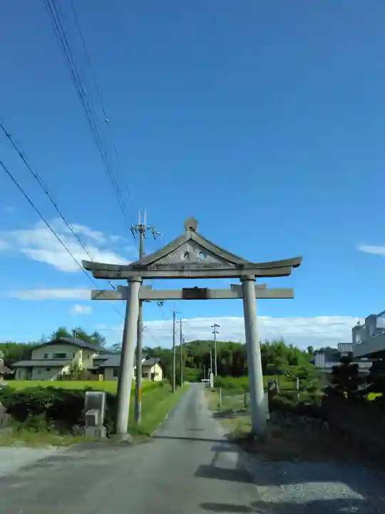 山王神社の鳥居