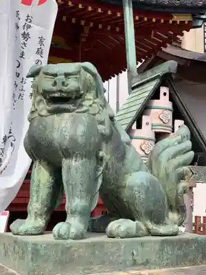 浅草神社の狛犬