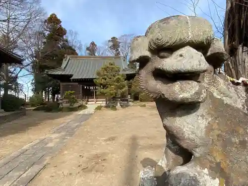 八甫鷲宮神社の狛犬