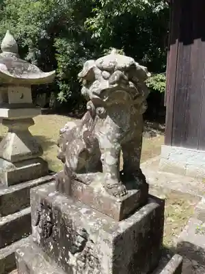 加茂神社の狛犬
