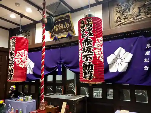 赤坂不動尊威徳寺の本殿・本堂