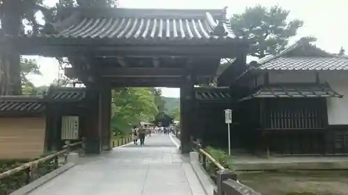 鹿苑寺（金閣寺）の山門