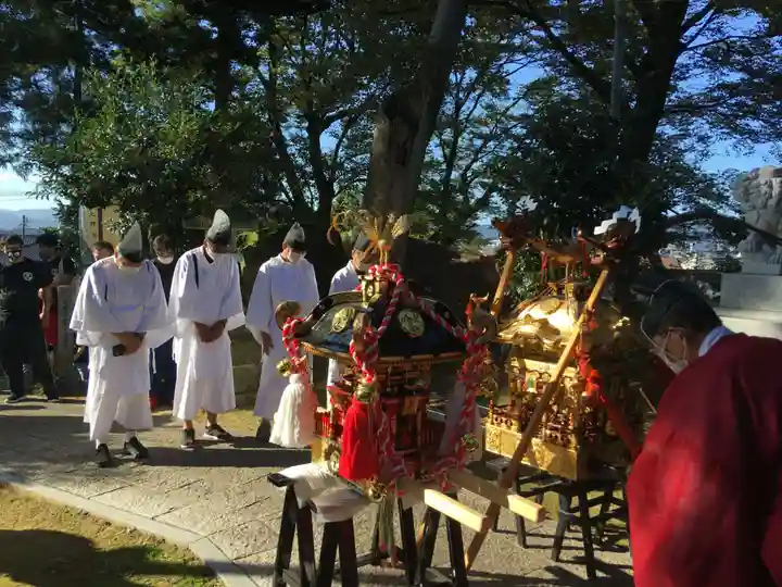 飯部磐座神社のお祭り