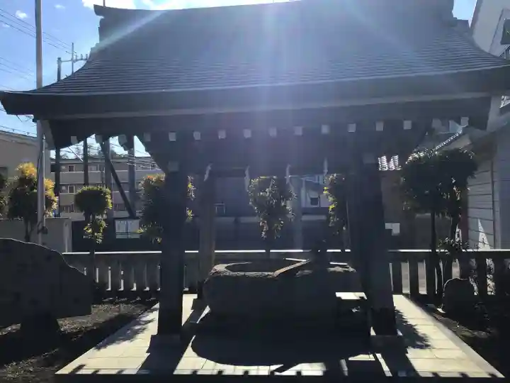 駒形神社の手水舎