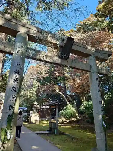 蛟蝄神社奥の宮(茨城県)