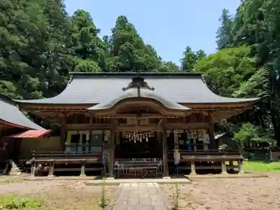 都々古別神社(馬場)の本殿・本堂