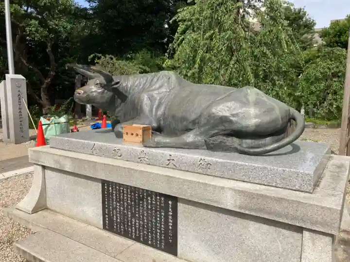 布多天神社の狛犬