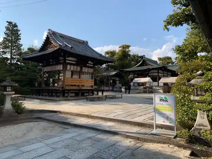 敷地神社(わら天神宮)の景色