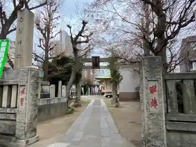 白鬚神社の鳥居